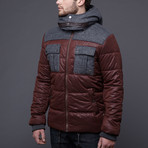 Antony Morato // Puffy Hooded Jacket // Cinnamon (S)