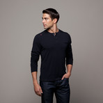 Rail-Splitter Henley // Black (XL)