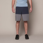 Escape Short // Blue + Slate (2XL)