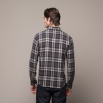 Buttondown Flannel Shirt // Grey (S)