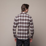 Buttondown Flannel Shirt // Brown (M)