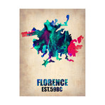 Florence Watercolor Map