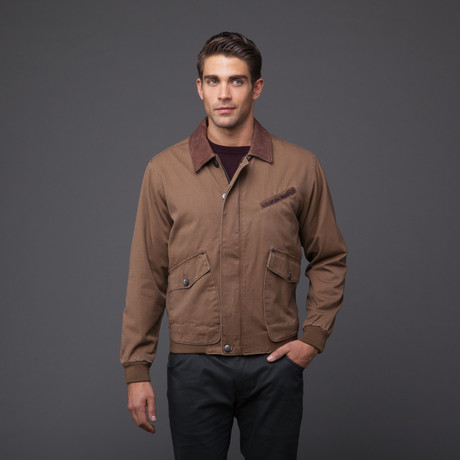 Victoria Bomber // Tobacco (XS)