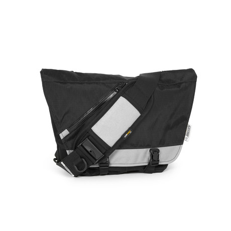 X-Pac Junction City Messenger // Black & Silver (Small)