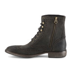 Hillcrest Wing-Tip Ankle Boot // Dark Brown (US: 11)