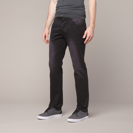 Grimm Slim Straight // Aged Black Washed (29WX32L)