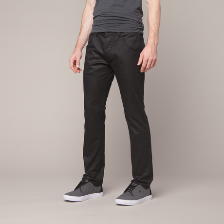 Parker iPhone Wax Pant // Black Waxed (29WX32L)