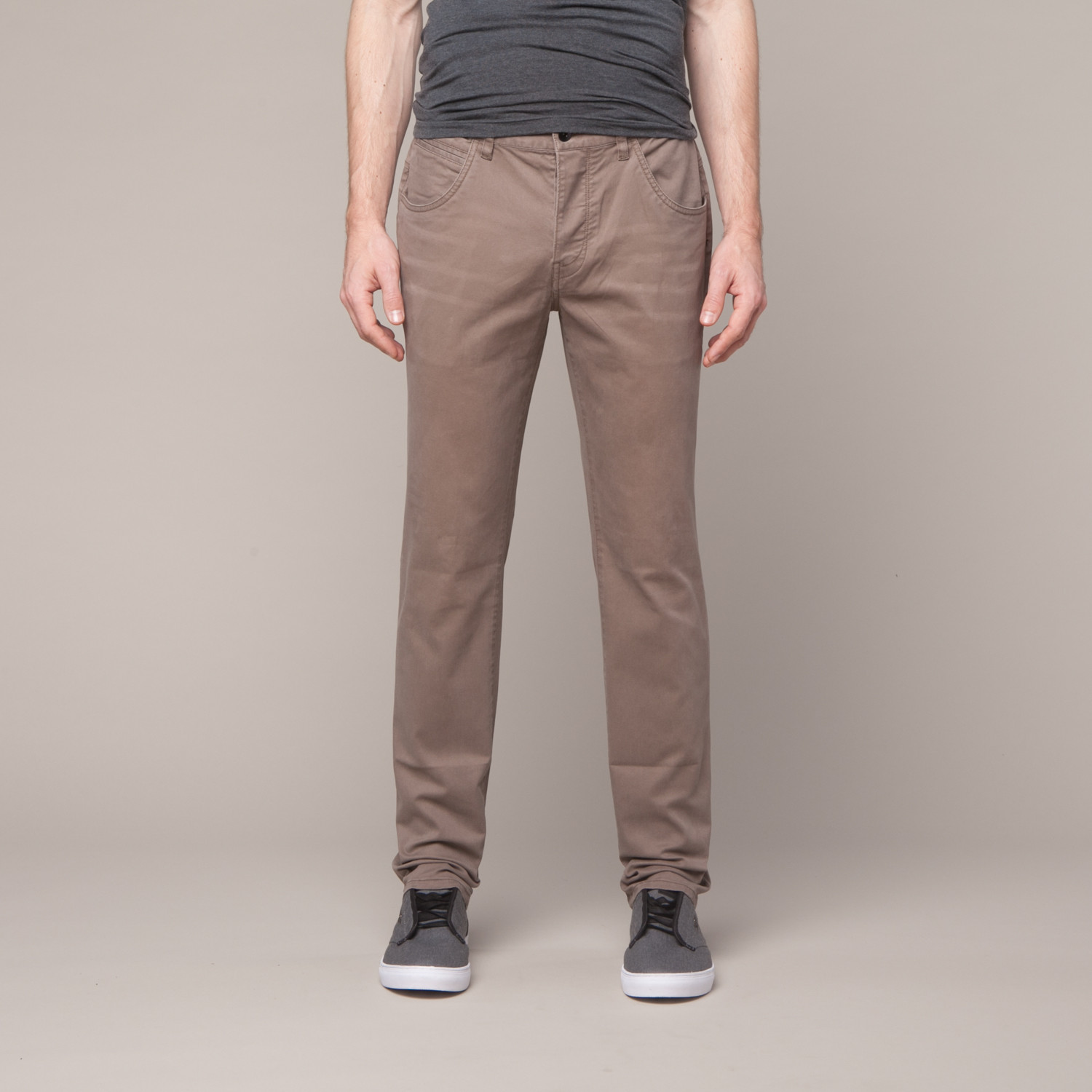 Logan Slim Straight // Moss Washed (29WX31.5L) - OPNK - Touch of Modern