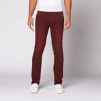 Wayne Skinny // Burgundy Washed (34WX32L)