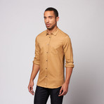 Benson Button-Up // Khaki Raw (2XL)