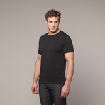 Pima Cotton Tee // Black (2XL)