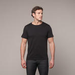 Pima Cotton Tee // Black (2XL)