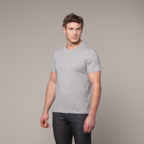 Pima Cotton Tee // Grey (S)