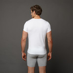 BeesWax V-Neck Shirt // White (XL)