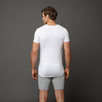 SilverPlus V-Neck Shirt // White (2XL)