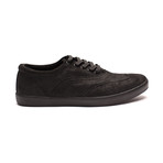 Wingtip Suede Sneaker // Black (US: 10.5)