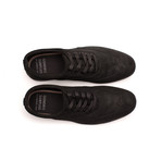 Wingtip Suede Sneaker // Black (US: 8.5)