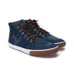 Sierra Canvas + Denim Sneaker // Blue (US: 9.5)