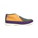 Apache Canvas + Wool Sneaker // Sunflower + Purple (US: 8.5)