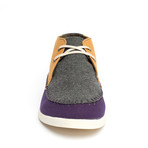 Apache Canvas + Wool Sneaker // Sunflower + Purple (US: 9)