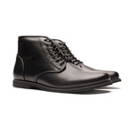 Ledger Mid Top Leather Boot // Black (US: 10.5)