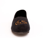 Corduroy Slippers // Black (US: 8.5)