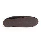 Corduroy Slippers // Black (US: 9.5)