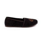 Corduroy Slippers // Black (US: 9.5)