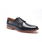 Cable Leather Oxford // Black (US: 8)