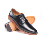 Cable Leather Oxford // Black (US: 9.5)