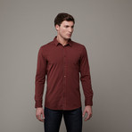 Jerome Long Sleeve Shirt // Dark Chestnut (M)