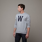 Homerun Crewneck Sweatshirt // Grey Melange (2XL)