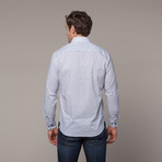 Square Button Down Shirt  // White (2XL)