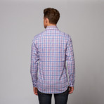 Button-Up Shirt // Lavender Plaid (S)