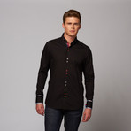 Johnny D. Button-Up Shirt // Black (S)