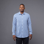 Blue Ginghm Dress Shirt // Blue Gingham (5X)