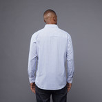 Blue Stripe Dress Shirt // Blue Stripe (1X)