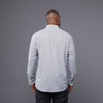 Gray Stripe Dress Shirt // Gray Stripe (5X)