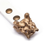 White Calf Belt (Small / 30" - 36")