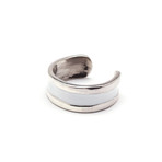 Band Ring // Silver (White)