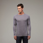 Organic Linen Tee // Frost Grey (L)