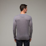 Organic Linen Tee // Frost Grey (L)