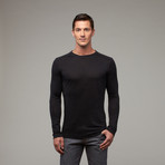 Organic Linen Tee // Stretch Limo (M)