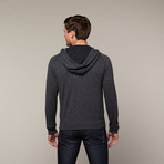 Americana Cashmere Hoodie // Charcoal (2XL)