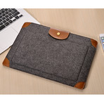 MacBook Sleeve // Leather Corners (11" MacBook Air)