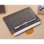 MacBook Sleeve // Leather Corners (11" MacBook Air)