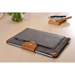 MacBook Sleeve // Leather Corners (11" MacBook Air)