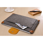 MacBook Sleeve // Leather Corners (11" MacBook Air)