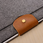 MacBook Sleeve // Leather Corners (11" MacBook Air)