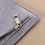 Single Front Pocket Tablet Sleeve (iPad Mini)